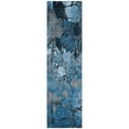 thumbnail image 2 of Addison Rugs Chantille Indoor/Outdoor Transitional Floral Blue Washable Runner Rug, 2'3" x 7'6", 2 of 6