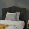 thumbnail image 2 of Flash Furniture Cambridge Tufted Upholstered Twin Size Headboard in Black Fabric, 2 of 12