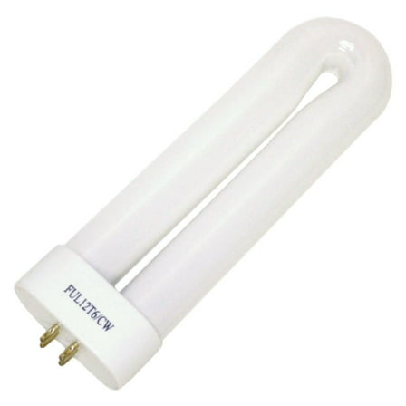 Compact Fluorescent 12W Cool White Light Bulbs
