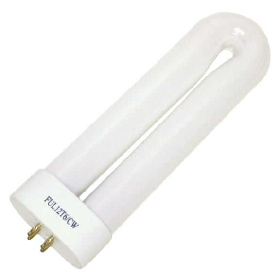 Compact Fluorescent 12W Cool White Light Bulbs