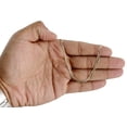 thumbnail image 5 of Real 10K Yellow Gold 3.0MM Solid Plain Cuban Link Style Chain Necklace 28", 5 of 5
