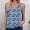 E Light Blue, variant on ITSAME Women's Tank Tops, Sleeveless Retro Prints V-Neck Summer Casual Loose Basic Blouse Navy XL