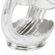 thumbnail image 2 of 6Pcs Coffee Dessert Spoon Set Metal Swan Base Holder Dessert Spoon Organizer with 6pcs Spoons Teaspoon for Fruit Cake, 2 of 3
