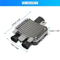 thumbnail image 4 of Pack of 1 For Land Rover Radiator Cooling Fan Control Module Relay 7T43-8C609-BA, 4 of 5