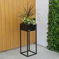 thumbnail image 4 of Grapevine Floor Planter With Self-Watering Feature, Square, 4 of 9