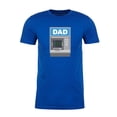 thumbnail image 2 of Bank of Dad T-shirt Men's Funny Graphic T-shirts Dad Atm shirt - Royal MH200DAD S39 S, 2 of 3