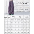 thumbnail image 7 of FEOYA Cargo Parachute Pants for Womens Quick-Dry Baggy Track Pants Waterproof Hiking Sweatpants Elastic Drawstring Outdoor Pants with Zipper Pockets Y2K Streetwear M, 7 of 7