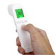 thumbnail image 4 of Termómetro digital infrarrojo de frente para adultos y bebés, portátil con pantalla LCD, sin contacto, con memoria para 32 mediciones y selector de grados Celsius/Fahrenheit., 4 of 4