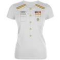 thumbnail image 1 of Admiral Rodcocker Costume Blanc Juniors T-Shirt Doux, 1 of 1