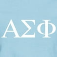thumbnail image 3 of CafePress - Alpha Sigma Phi Greek Letters White T Shirt - Women's Classic T-Shirt, 3 of 4