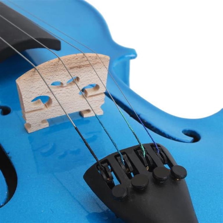AsterOutdoor 4/4 Full Size Acoustic Violin with Case & Bow photo 5