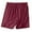 Burgundy, variant on Pajama Shorts for Women Cotton Sleep Shorts Thin Casual Lounge Pants Drawstring Pj Bottoms Black