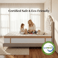 thumbnail image 3 of 10" King Hybrid Mattress in a Box, Memory Foam & Individual Pocket Coils, Tencel fabric, Medium Firm, Cooling, Motion Isolation, Pressure Relief, 3 of 9