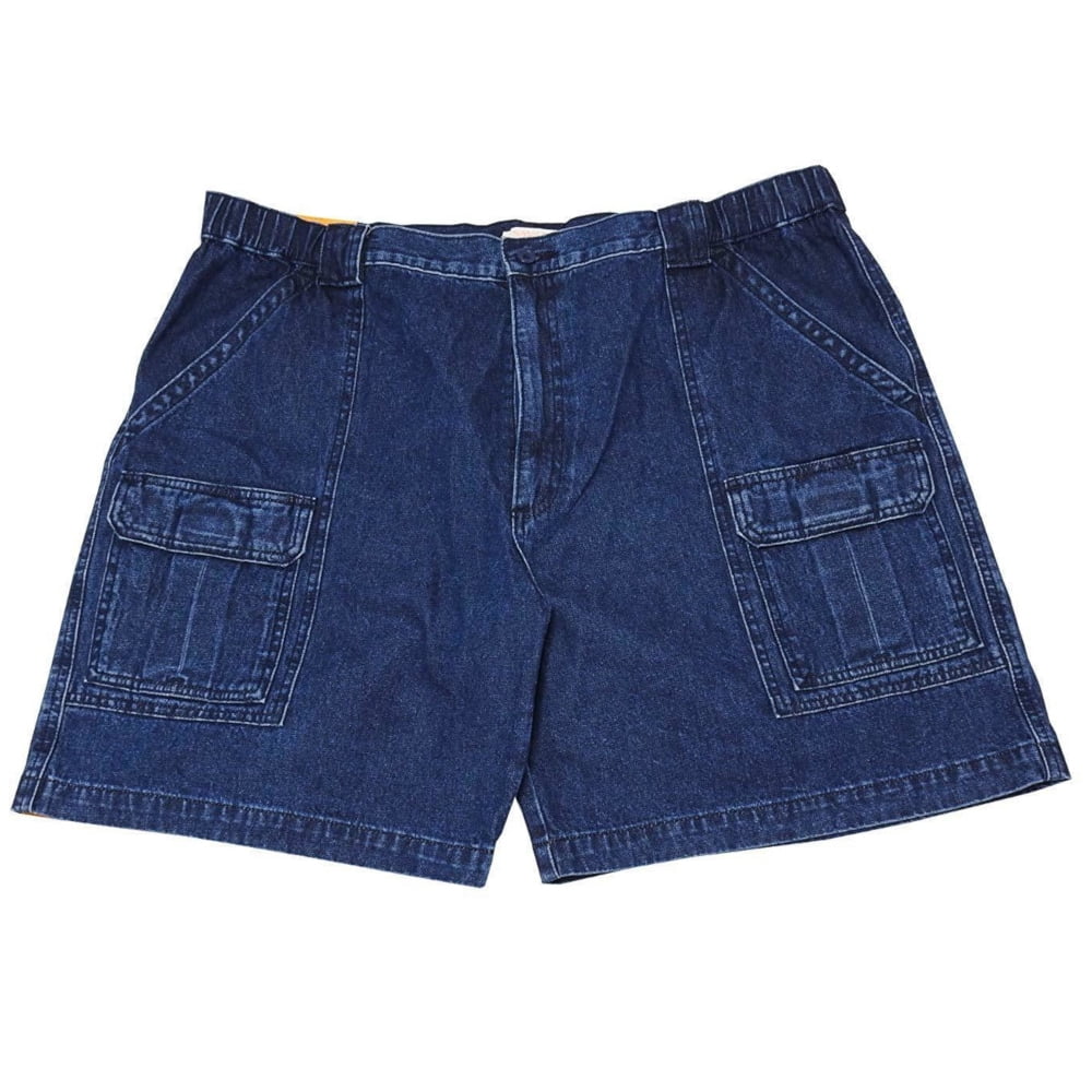 mens cargo shorts with tech pocket