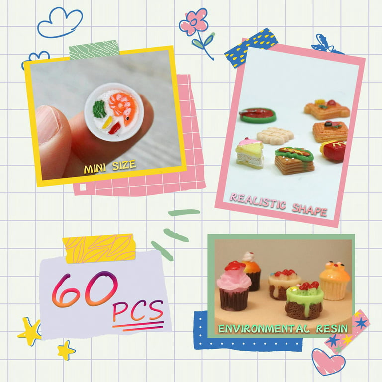 Mini Resin Food Kit #nickpainting #resin #fakefood #miniature