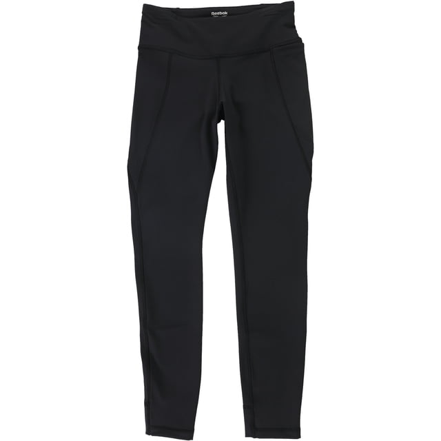 Pantalones de yoga Reebok Lux para mujer negro XX-Small