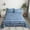 Blue 3-Piece, variant on AuroraX Striped Sheet Sets Twin-Xl Size 3-Piece Cute Super Soft Polka Dot & Plaid Bed Sheet Sets Blue Wrinkle Resistant Breathable Includes: 2 Pillowcases (No Fitted Sheet) for All-Season Comfort