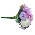 thumbnail image 3 of Ramo de novia de rosa artificial Paño Flor falsa Rama Adorno de matrimonio Decoración de flores Jumpingount HA7935-00B, 3 of 6