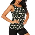 thumbnail image 2 of Sigee Daisy for Women's Workout Tank Top,Running Tank Tops,Sleeveless Gym ClothesSmall, 2 of 8