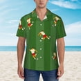 thumbnail image 4 of Soccer Players Hawaiian Shirts For Men, Summer Short-Sleeve Relaxed-Fit Button-Down Shirts Xx-Large, 4 of 9