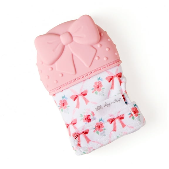 Itzy Ritzy Teething Mitt™ Ribbons and Roses 0m 