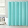 thumbnail image 6 of KYAIGUO Waterproof Shower Curtain Solid Color Bathroom Partition Curtain Sets with Grommets(Yellow), 6 of 8