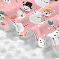 thumbnail image 5 of Car Seat Cover Baby - Cute Pink Snowman Cat Breathable Infant Car Seat Cover for Baby Carseat, Lightweight Comfort Baby Essentials Must Haves Newborn Stuff for Girl Boy, 5 of 7