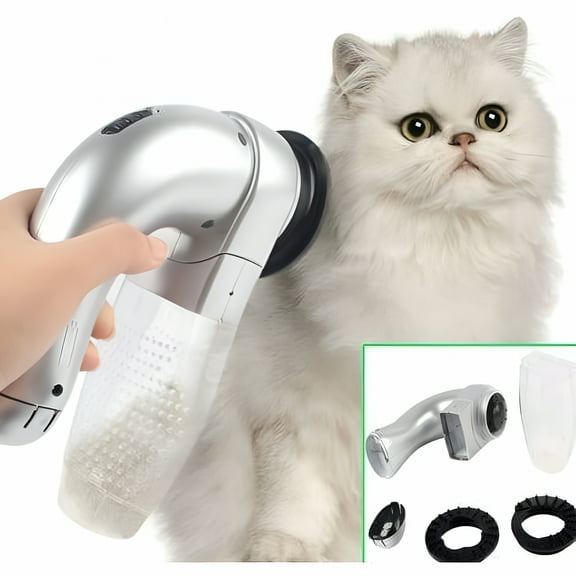CURYMAY 2026 New Cat&Dog Hair Vacuum,Electric Grooming Brush,1 X Pet Hair Remover (Batteries Not Included), for Pet Grooming, Hair Removal, Cleaning Furniture, and Keeping Homes Fur-Free.