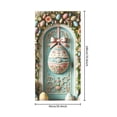 thumbnail image 3 of A Easter Door Curtain, Hanging Fabric Decoration With Easter Egg Rabbit Pattern And Polyester Material, For Holiday Party, Store Display, Wall Backdrop 35.43X70.87In 0.24Lb, 3 of 7