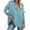 Blue, variant on Gerichy Long Sleeve Tops for Women Womens Fashion Hoodies Sweatshirts Casual Long Sleeve Button Up Hooded Tops