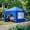 Blue-10 x10 Ft, variant on BAYUELSWU Pop-up Canopy Tent 6.5 x6.5 Ft Folding Tent Gazebo Wedding Party Canopy, Two Doors & Two Windows Practical Waterproof Folding Tent for Camping, Patio, Party, Backyard (White)
