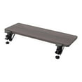 thumbnail image 4 of Milaget Plateau d'Extension de Bureau à Pince, Support en C Robuste, Planche d'Extension de Table Ergonomique, Brun, 75 cm, 4 of 8