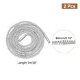 thumbnail image 2 of 2 piezas de cordones de cristal de 39" de longitud para zapatos, cordones brillantes para pantalones deportivos, pantalones cortos y zapatillas, 2 of 6