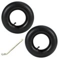 thumbnail image 1 of 2 PCS 4.10/3.50-4 Inch Inner Tube Tire for Hand Truck, Dolly, Hand Cart, Lawn Mower,4.10-4 Replaceme, 1 of 5