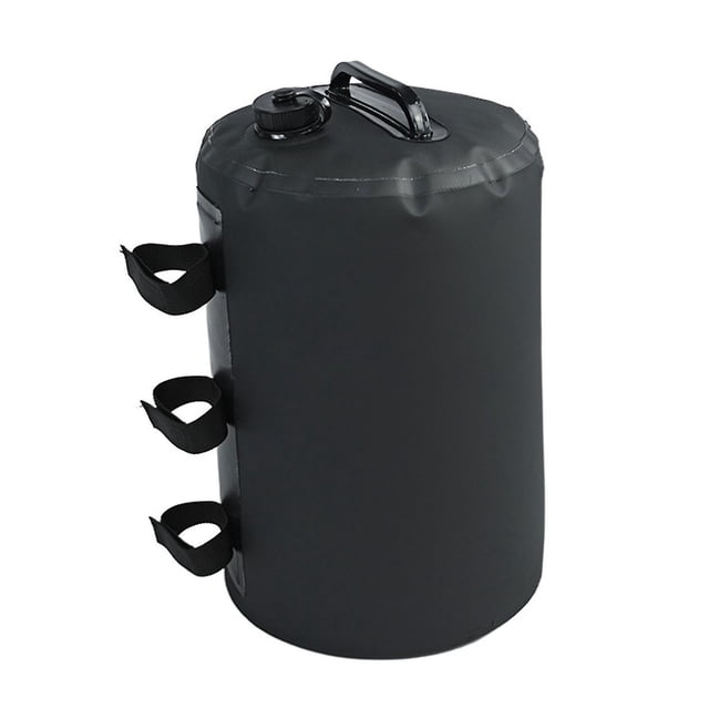 Pesas para toldo de agua Pesas para tienda de campaña Pesas de agua de alta resistencia de 10 L/20 l para tiendas de campaña Pesas portátiles para piernas para toldo emergente, tienda de campaña, cena