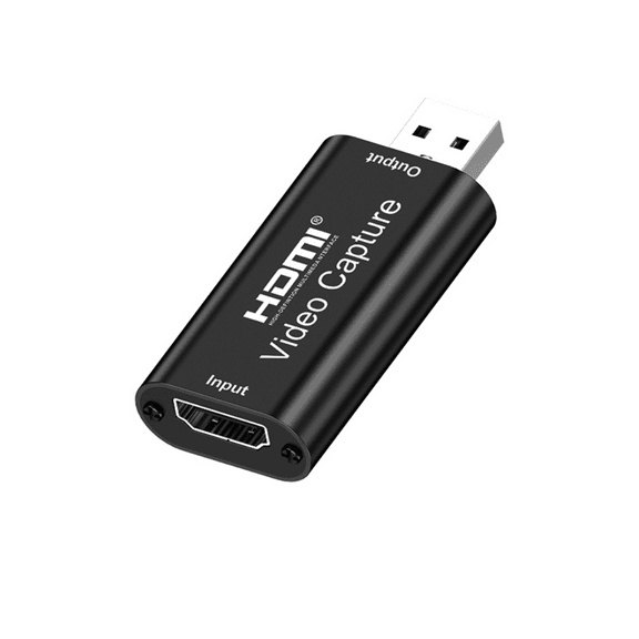 4K HDMI Video Capture Card, Cam Link Card Game Capture Card Audio Capture Adapter HDMI to USB 2.0 Record Capture Device for Streaming, Live Broadcasting, Video Conference, Teaching, Gaming