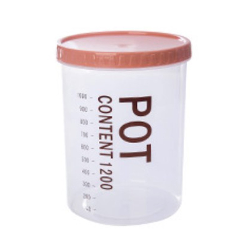 Kitchen storage tank Plastic food grain tank transparent snack storage