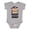 AC-Heather Grey, variant on Monkey I Love Hanging out with My Mommy Boys or Girls Baby Bodysuit