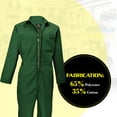 thumbnail image 2 of Natural Uniforms Men Long Sleeve Coverall 861, 2 of 6