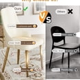 thumbnail image 5 of Waterproof and Easy to Clean / Modern Dining Use / Strong Bearing up to 280 lbs (Set of 2, 5 of 6
