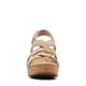 thumbnail image 4 of Sandalia Clarks Giselle Beach Cuña para mujer Sand Nobuck, 4 of 9