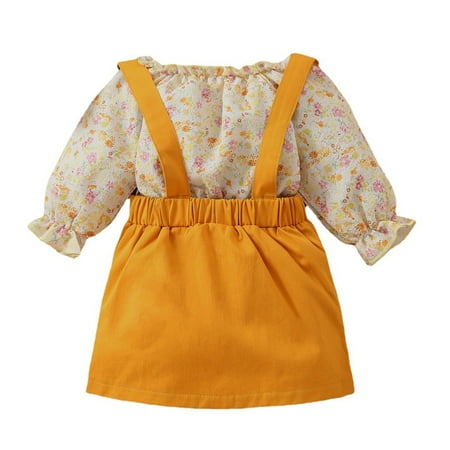 

PEASKJP -And-Toddler-Bodysuits Yellow 12M