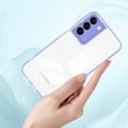 thumbnail image 1 of TECH CIRCLE Compatible For Samsung Galaxy S22 Plus Camera Lens Protector Case,Luxury Shockproof Clear Slim Hybrid Hard PC Rubber Back Cover.For Samsung Galaxy S22 Plus,Purple, 1 of 7