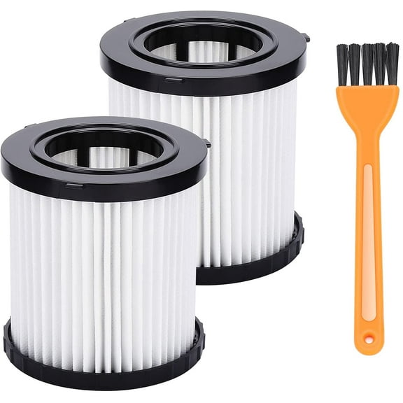 DCV5801H Hepa Replacement Filter for DeWalt 2 Pack Compatible DCV580 DCV581H DeWalt DCV5801H Wet Dry Vacuum Replacement Filter Washable and Reusable