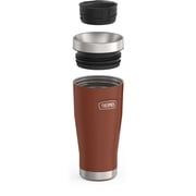 Thermos ICON Series Insulated Tumbler, 16oz, Hot 6 Hrs/Cold 12 Hrs, Dura-Seal Lid, Saddle