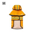 thumbnail image 2 of Greeniant Chubasquero reflectante Universal para mascotas, impermeable, con capucha, transpirable, impermeable, con capucha, para actividades de caminar Ropa para mascotas Amarillo M Greeniant PT004198-06, 2 of 6