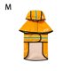 thumbnail image 5 of Greeniant Chubasquero reflectante Universal para mascotas, impermeable, con capucha, transpirable, impermeable, con capucha, para actividades de caminar Ropa para mascotas Amarillo M Greeniant PT004198-06, 5 of 6