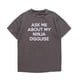 thumbnail image 2 of 2023 Ask Me About My Ninja Disguise T-shirt Karate Martial Arts Adults Tee Top, 2 of 4