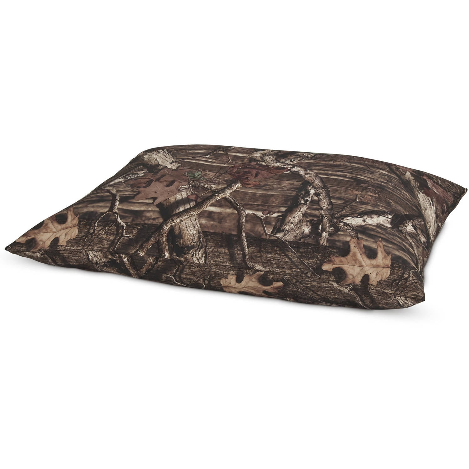 Ruffmaxx Mossy Oak Pet Pillow Bed for Dogs and Cats, 27" x 36", Camo
