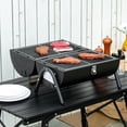 thumbnail image 2 of Outsunny Portable Folding Tabletop Grill, 2 of 10